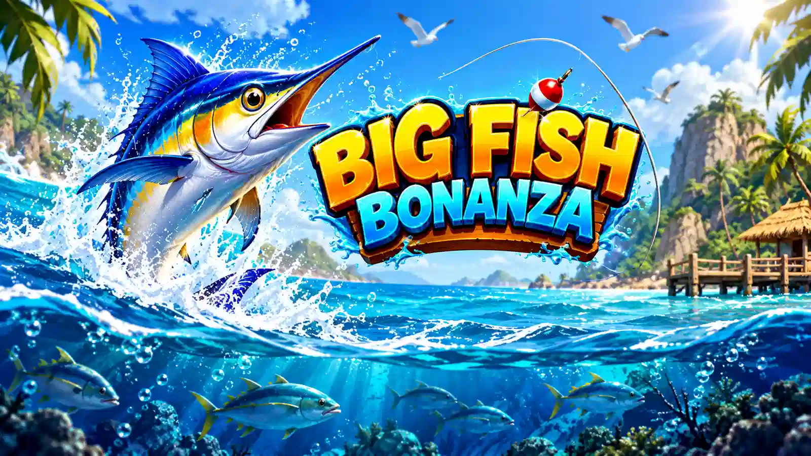Big Fish Bonanza round in progress