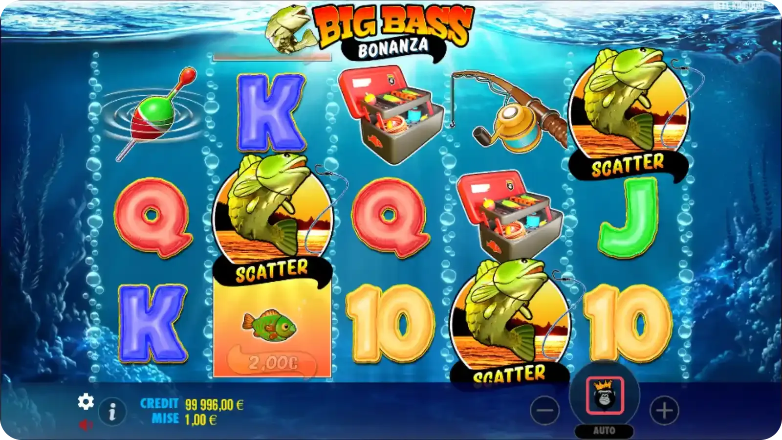 Tours Gratuits dans Big Bass Bonanza