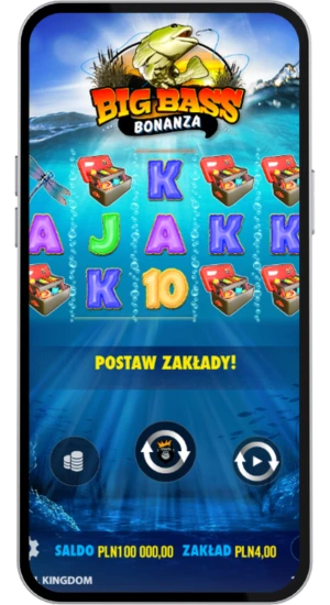 Układ i grafika Big Bass Bonanza